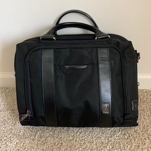 Lightly used Travel Pro Brief Case in black.